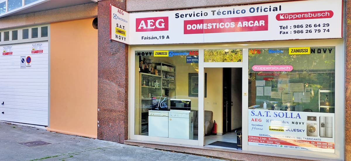 Arreglo de electrodomésticos en Vigo